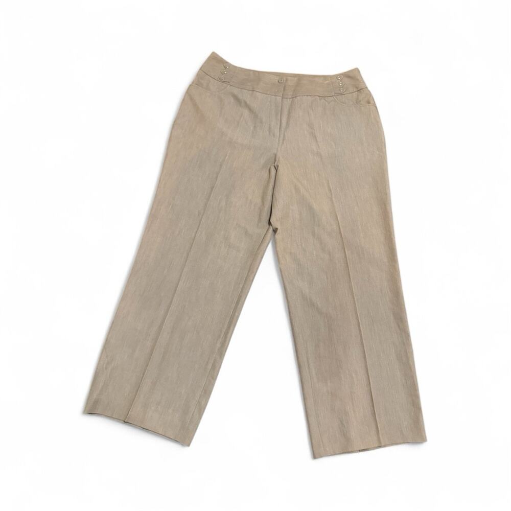 Cato Women's Tan Pants Size 18W Polyblend Career Professional